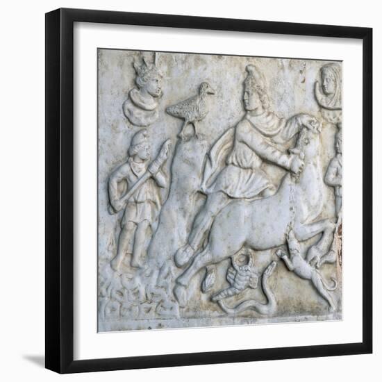 Scene of Bullfighting, Mitra-null-Framed Giclee Print