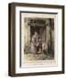 Scene of Cholera, Engraved by Julien, 1832-Francois Bouchot-Framed Giclee Print