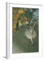 Scene of Dance or l'etoile-Edgar Degas-Framed Giclee Print