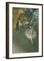 Scene of Dance or l'etoile-Edgar Degas-Framed Giclee Print