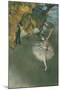 Scene of Dance or l'etoile-Edgar Degas-Mounted Giclee Print