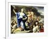 Scene of Dancing and Singing, from Song of Miriam-Luca Giordano-Framed Giclee Print