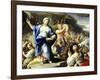 Scene of Dancing and Singing, from Song of Miriam-Luca Giordano-Framed Giclee Print