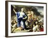 Scene of Dancing and Singing, from Song of Miriam-Luca Giordano-Framed Giclee Print