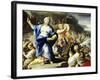 Scene of Dancing and Singing, from Song of Miriam-Luca Giordano-Framed Giclee Print