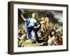 Scene of Dancing and Singing, from Song of Miriam-Luca Giordano-Framed Giclee Print