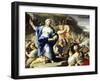 Scene of Dancing and Singing, from Song of Miriam-Luca Giordano-Framed Giclee Print