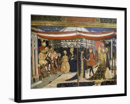 Scene of Dancing-Giovanni Di Ser Giovanni-Framed Giclee Print