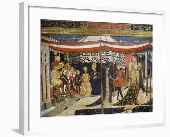 Scene of Dancing-Giovanni Di Ser Giovanni-Framed Giclee Print