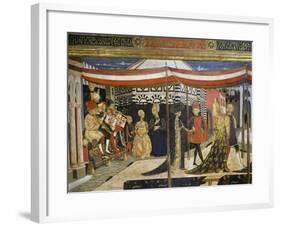 Scene of Dancing-Giovanni Di Ser Giovanni-Framed Giclee Print