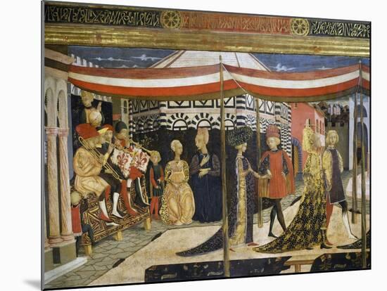 Scene of Dancing-Giovanni Di Ser Giovanni-Mounted Giclee Print