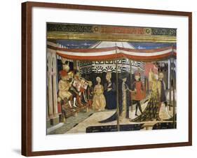 Scene of Dancing-Giovanni Di Ser Giovanni-Framed Giclee Print