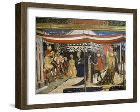 Scene of Dancing-Giovanni Di Ser Giovanni-Framed Giclee Print