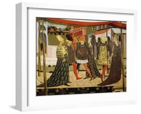 Scene of Dancing-Giovanni Di Ser Giovanni-Framed Giclee Print