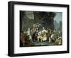 Scene of Everyday Life in Mergellina-null-Framed Giclee Print