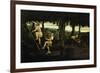 Scene of Grape Harvest-Paris Bordone-Framed Giclee Print