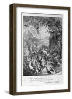 Scene of Hell, 1655-Michel de Marolles-Framed Giclee Print