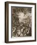 Scene of Hell, 1731-Bernard Picart-Framed Giclee Print