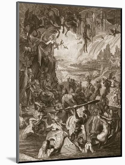 Scene of Hell, 1731-Bernard Picart-Mounted Giclee Print