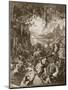Scene of Hell, 1731-Bernard Picart-Mounted Giclee Print