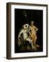 Scene of Hell: Detail Showing Hades and Persephone, Rulers of the Underworld-Francois de Nome-Framed Giclee Print