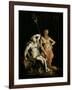 Scene of Hell: Detail Showing Hades and Persephone, Rulers of the Underworld-Francois de Nome-Framed Giclee Print