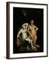 Scene of Hell: Detail Showing Hades and Persephone, Rulers of the Underworld-Francois de Nome-Framed Giclee Print