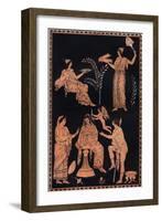 Scene of Initiation into the Eleusinian Mysteries-Stefano Bianchetti-Framed Giclee Print