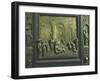 Scene of Old Testament, Panel Created in 1425-1452-null-Framed Giclee Print