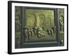 Scene of Old Testament, Panel Created in 1425-1452-null-Framed Giclee Print