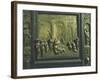 Scene of Old Testament, Panel Created in 1425-1452-null-Framed Giclee Print