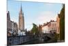 Scene of Old Town, Bruges-neirfy-Mounted Photographic Print