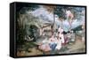 Scene of Rural Life-Franz Theobald Horny-Framed Stretched Canvas