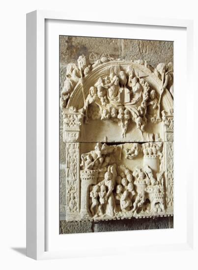 Scene of Siege, Relief, Chateau De Dinan-null-Framed Giclee Print