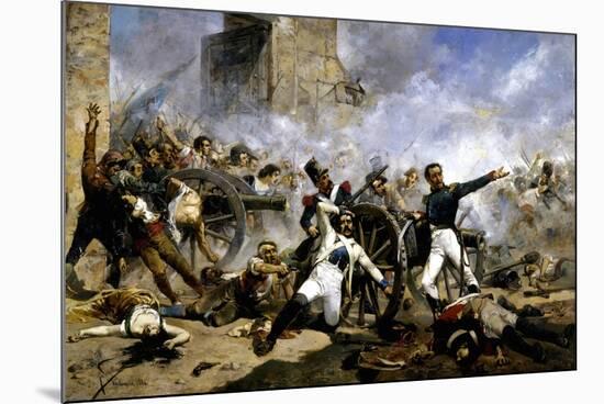 Scene of the 2nd of May in Madrid, 1884. JOAQUIN SOROLLA Y BASTIDA-Joaquin Sorolla-Mounted Poster