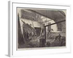Scene of the Accident at St Mary's Roman Catholic Schools, Great Peter-Street, Westminster-null-Framed Giclee Print