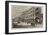Scene of the Calamity at the Bristol Theatre-null-Framed Giclee Print