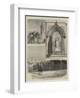 Scene of the Cawnpore Massacre of 1857-null-Framed Giclee Print