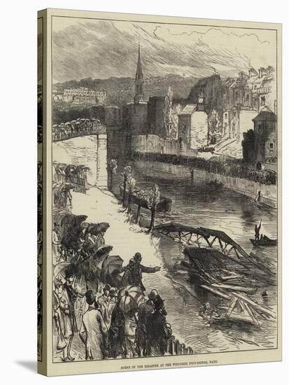 Scene of the Disaster at the Widcombe Foot-Bridge, Bath-null-Stretched Canvas