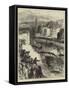 Scene of the Disaster at the Widcombe Foot-Bridge, Bath-null-Framed Stretched Canvas