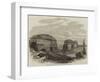 Scene of the Disaster on the Rhine, Near Dusseldorf-null-Framed Giclee Print