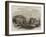 Scene of the Disaster on the Rhine, Near Dusseldorf-null-Framed Giclee Print