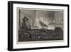 Scene of the Explosion in Paris-null-Framed Giclee Print