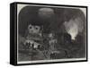 Scene of the Extraordinary Accident in the Welwyn Tunnel, Great Northern Railway-null-Framed Stretched Canvas