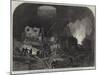 Scene of the Extraordinary Accident in the Welwyn Tunnel, Great Northern Railway-null-Mounted Giclee Print