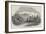 Scene of the Fire at Cottenham, Sketched from Lambs' Corner-null-Framed Giclee Print