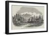 Scene of the Fire at Cottenham, Sketched from Lambs' Corner-null-Framed Giclee Print