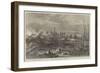 Scene of the Gun-Cotton Explosion at Stowmarket-Samuel Read-Framed Giclee Print