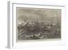 Scene of the Gun-Cotton Explosion at Stowmarket-Samuel Read-Framed Giclee Print