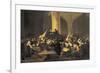 Scene of the Inquisition-Francisco de Goya-Framed Art Print